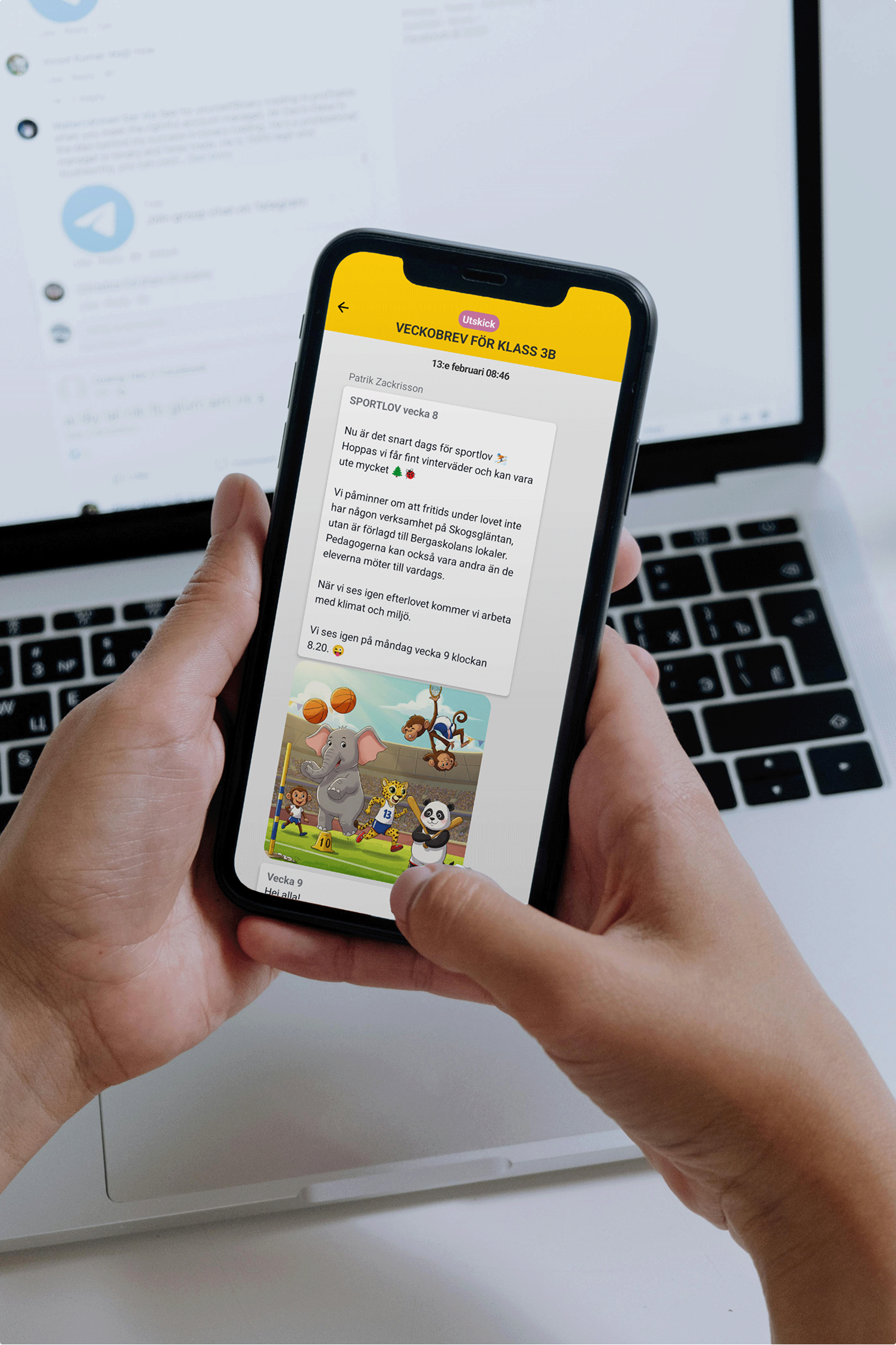 StudyBee-veckobrev